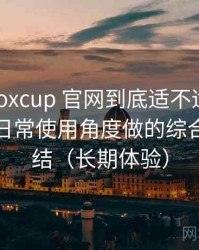 茶杯狐foxcup 官网到底适不适合长期用？从日常使用角度做的综合体验总结（长期体验）