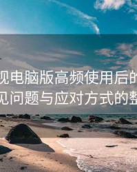 柚子影视电脑版高频使用后的真实结论：常见问题与应对方式的整理记录