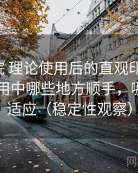 樱花影院 理论使用后的直观印象整理：日常使用中哪些地方顺手，哪些需要适应（稳定性观察）