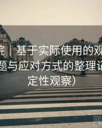 樱花影院｜基于实际使用的观察笔记：常见问题与应对方式的整理记录（稳定性观察）