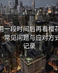 连续使用一段时间后再看樱花影院在线观看：常见问题与应对方式的整理记录